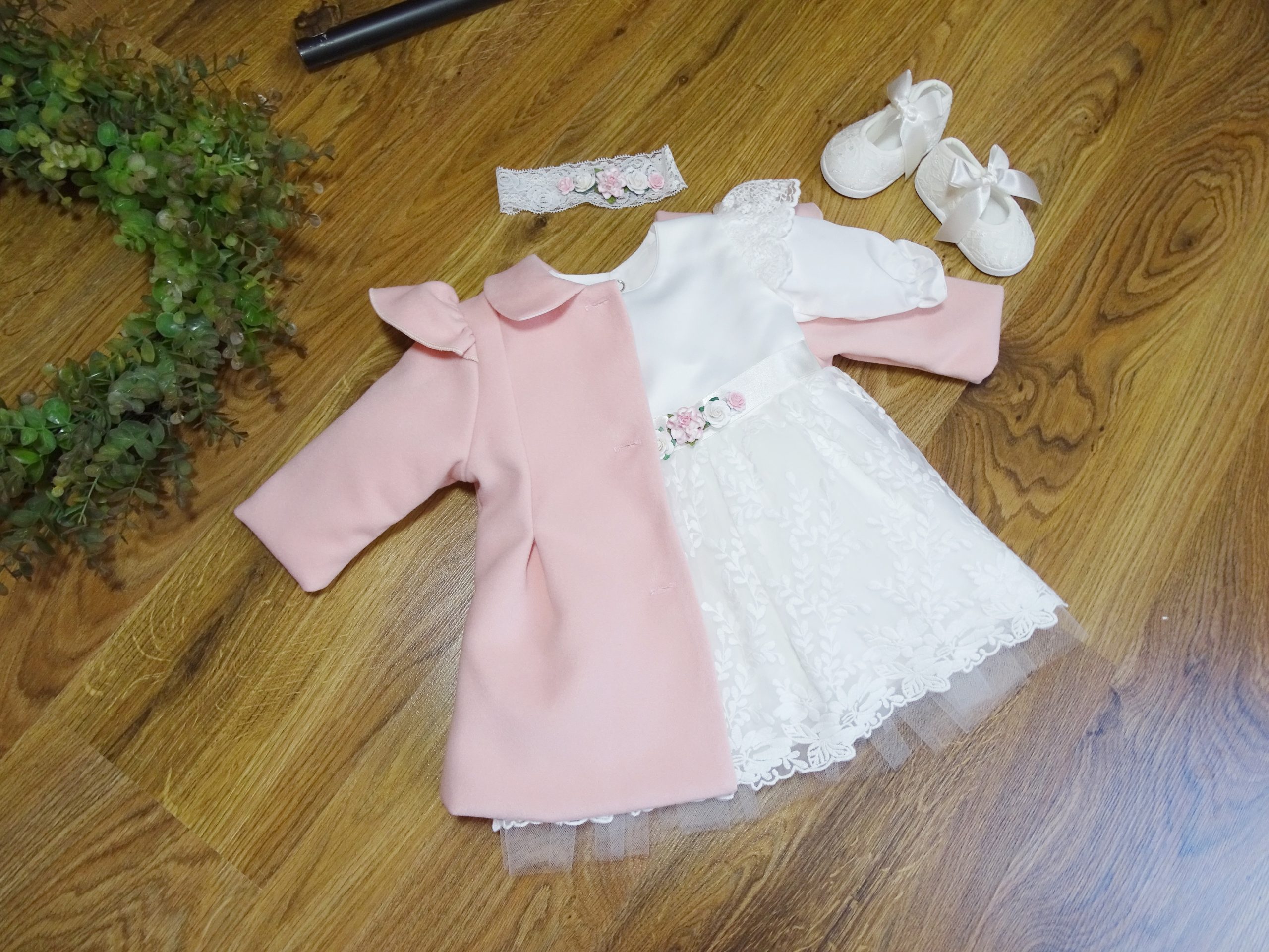 Angel Taufmantel, Mantel, Farbe: Rose – Bild 11